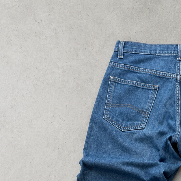 90s Y2K Armani Jeans Jeans Blau Limited (S)