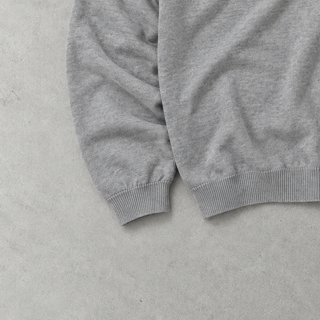 Ralph Lauren Sweater Grau Rare (XL) Stitched Logo