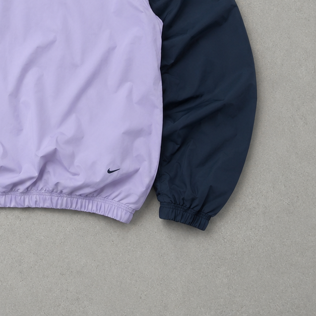 Y2K Nike Windbreaker Flieder, Marineblau Limited (S)