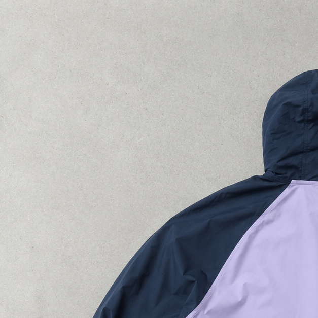 Y2K Nike Windbreaker Flieder, Marineblau Limited (S)