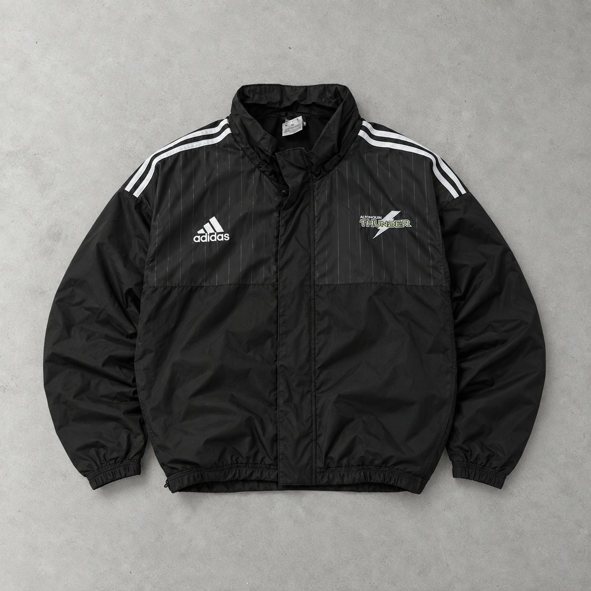 Y2K Adidas Windbreaker Black / White Limited (XXL)