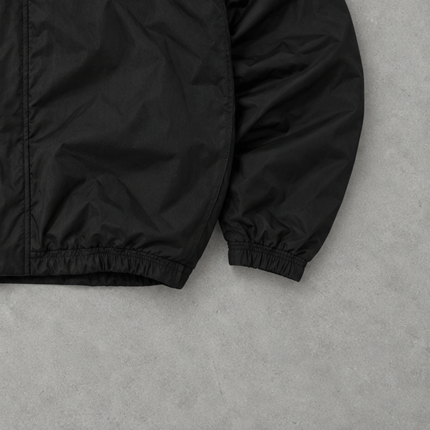 Y2K Adidas Windbreaker Black / White Limited (XXL)