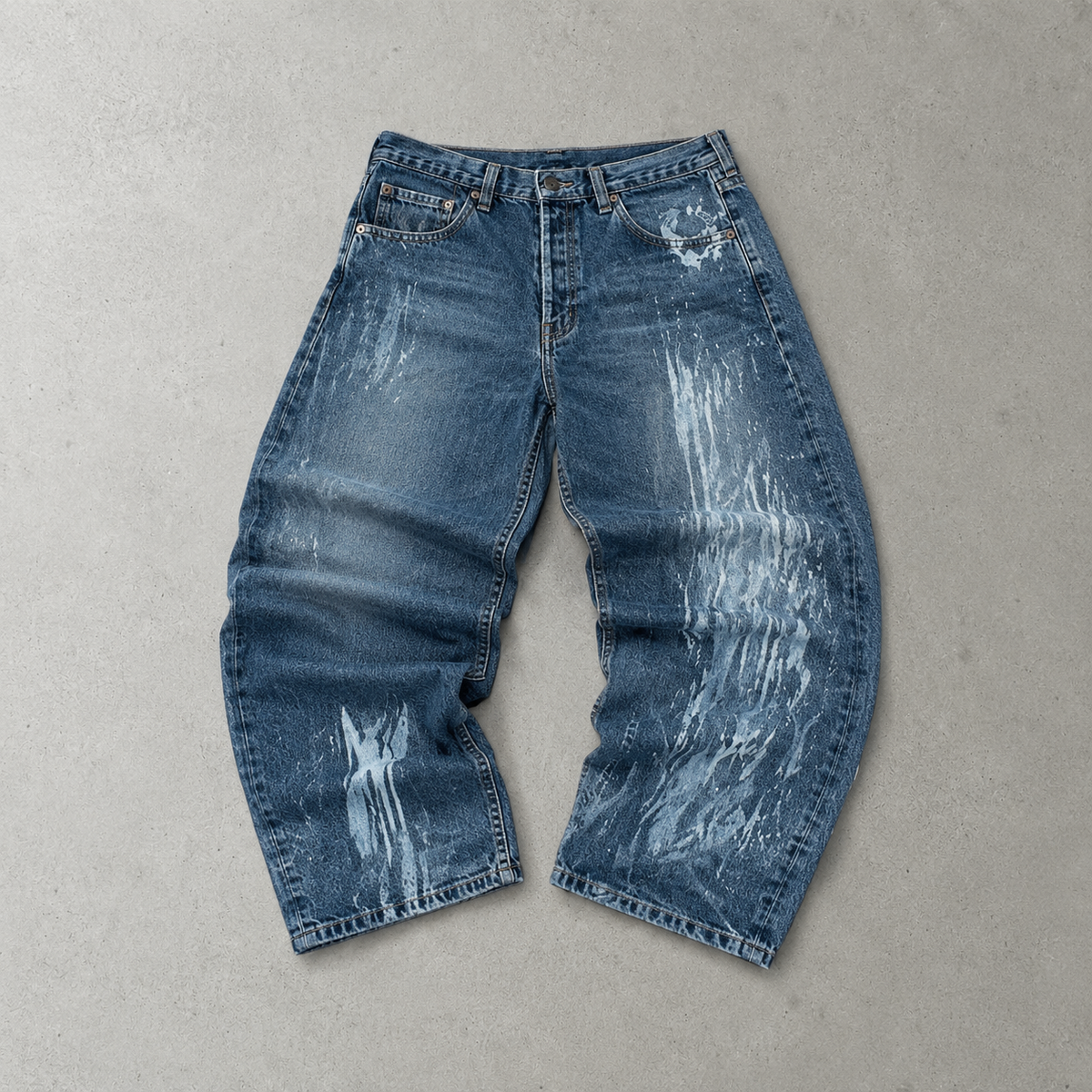 Vintage True Religion Jeans Marineblau, Blau Limited (M)