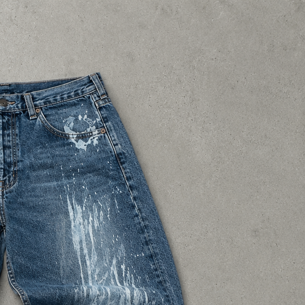 Vintage True Religion Jeans Marineblau, Blau Limited (M)