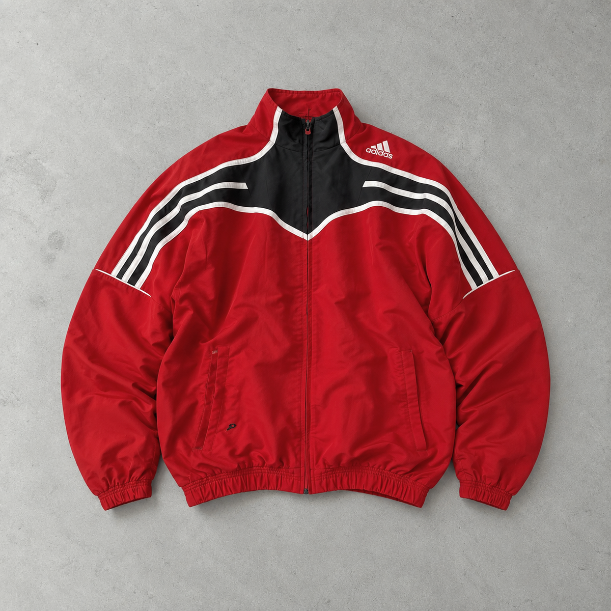 adidas Windbreaker Rot, Blau Rare (M)
