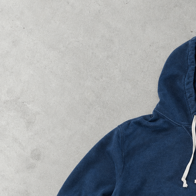 Ralph Lauren Hoodie Marineblau Stitched Logo Rare (M)