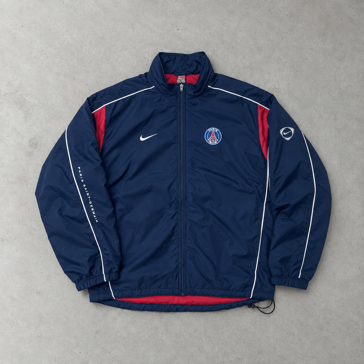 PSG 2002 Nike Jacket Marineblau Rare (L)