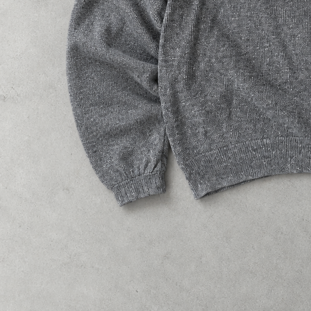 Polo Ralph Lauren Sweater Grau Rare (XL) Stitched Logo