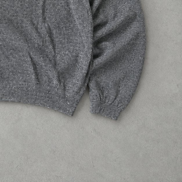 Polo Ralph Lauren Sweater Grau Rare (XL) Stitched Logo