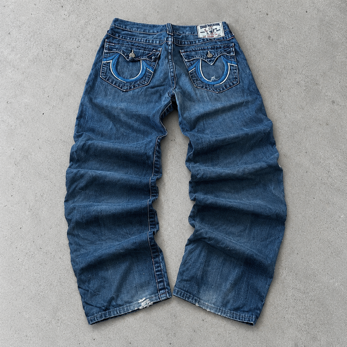 Y2K True Religion Jeans Blue Rare (L)