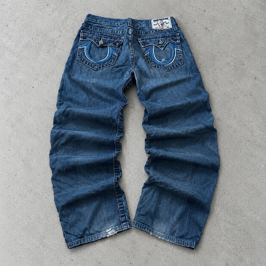 Y2K True Religion Jeans Blue Rare (L)
