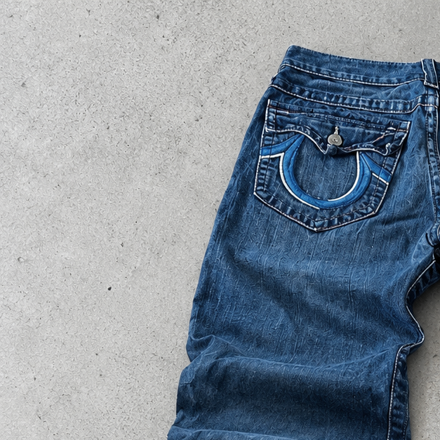Y2K True Religion Jeans Blue Rare (L)