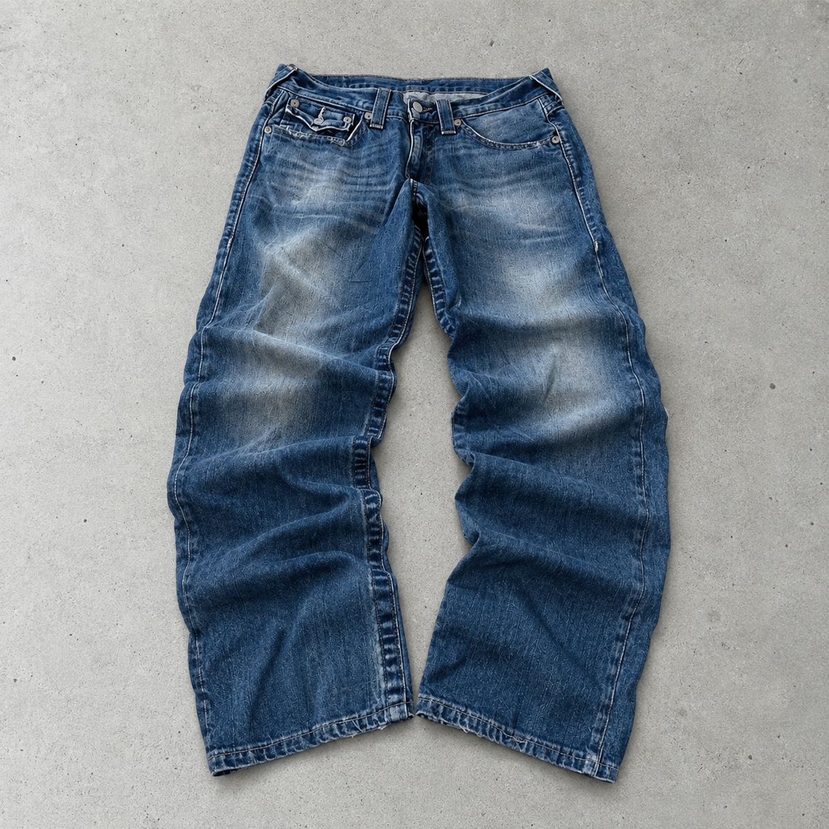 Y2K True Religion Jeans Blue Rare (L)