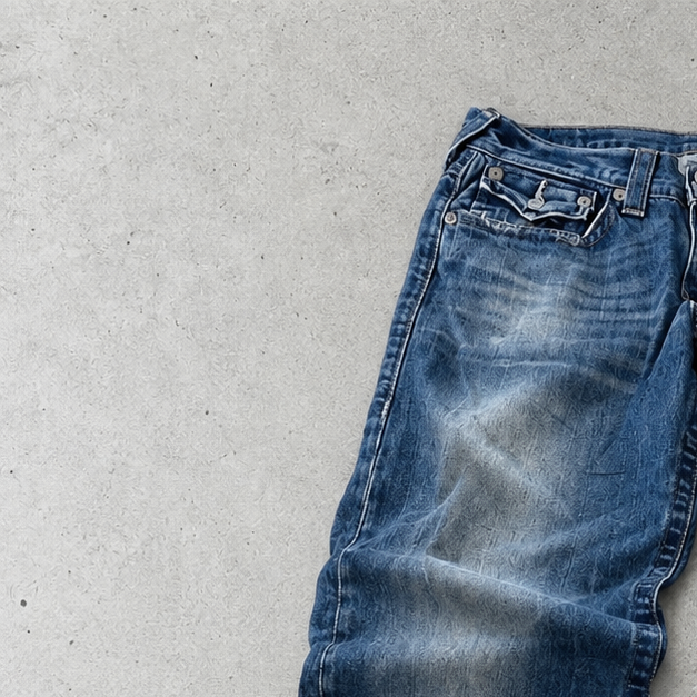 Y2K True Religion Jeans Blue Rare (L)