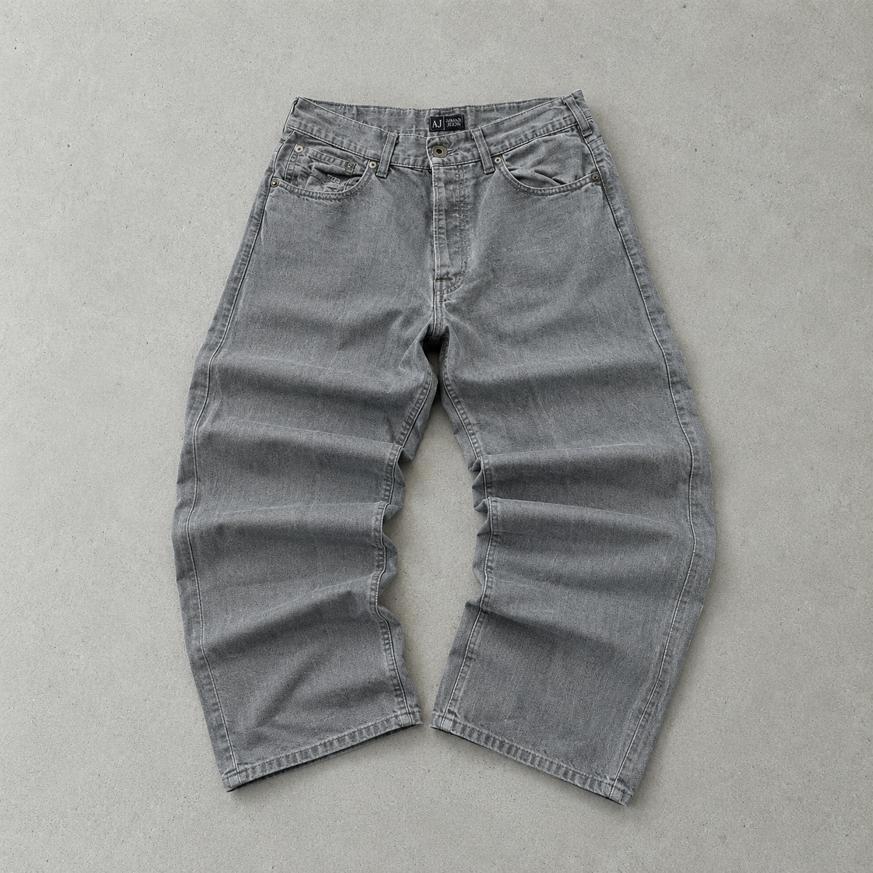 Y2K Armani Jeans Jeans Grau Rare (W29 | DE 44)
