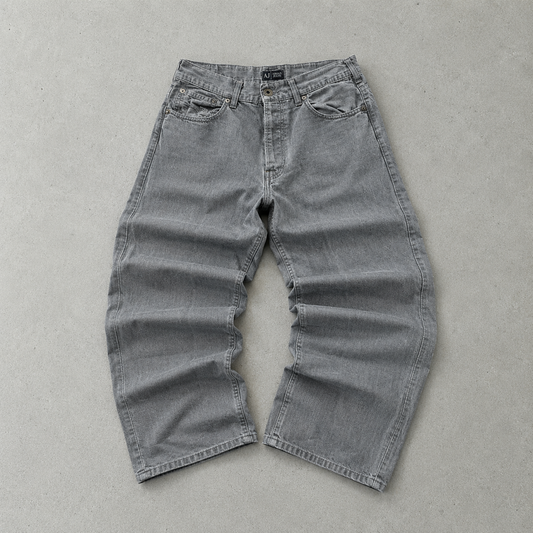 Y2K Armani Jeans Jeans Grau Rare (W29 | DE 44)
