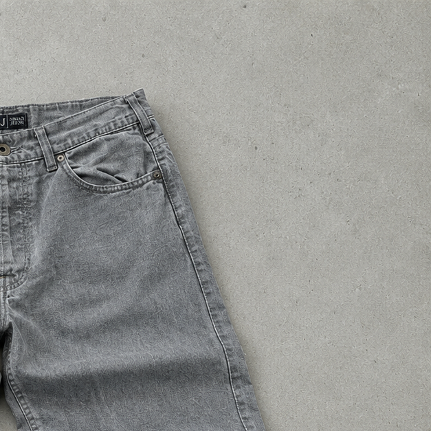 Y2K Armani Jeans Jeans Grau Rare (W29 | DE 44)