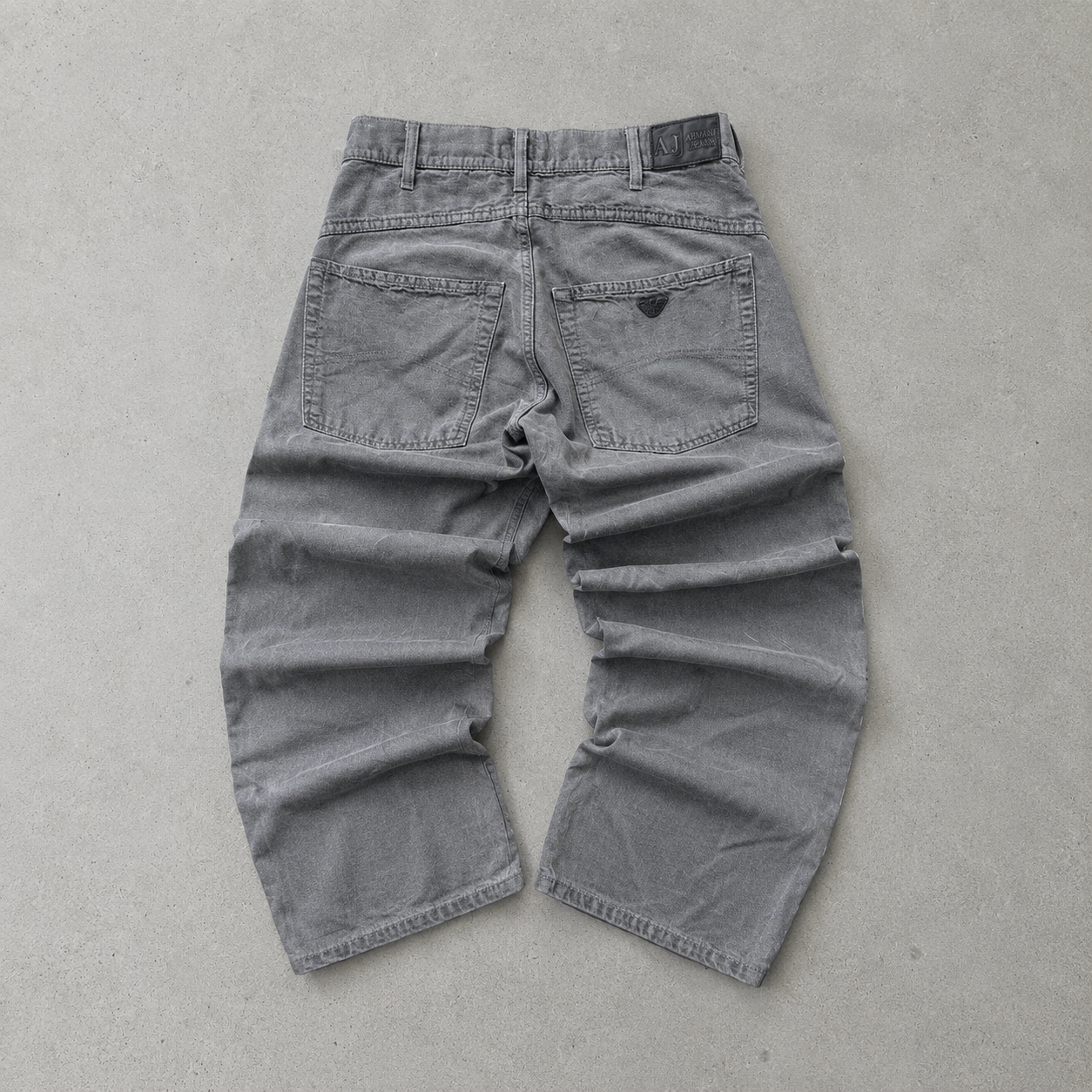 Y2K Armani Jeans Jeans Grau Rare (W29 | DE 44)