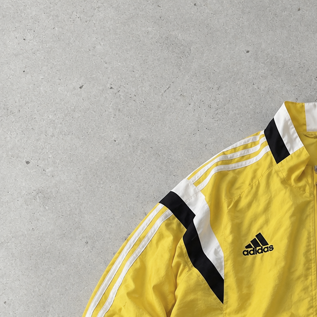Adidas Windbreaker Yellow / Black Limited (XL)