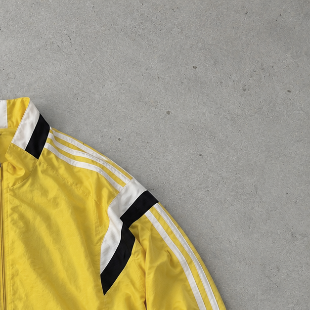 Adidas Windbreaker Yellow / Black Limited (XL)