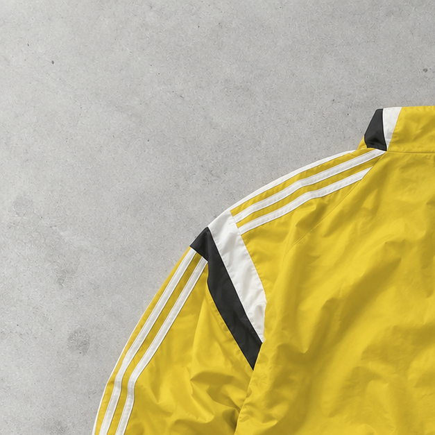 Adidas Windbreaker Yellow / Black Limited (XL)