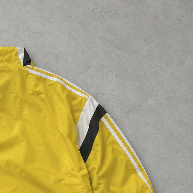 Adidas Windbreaker Yellow / Black Limited (XL)