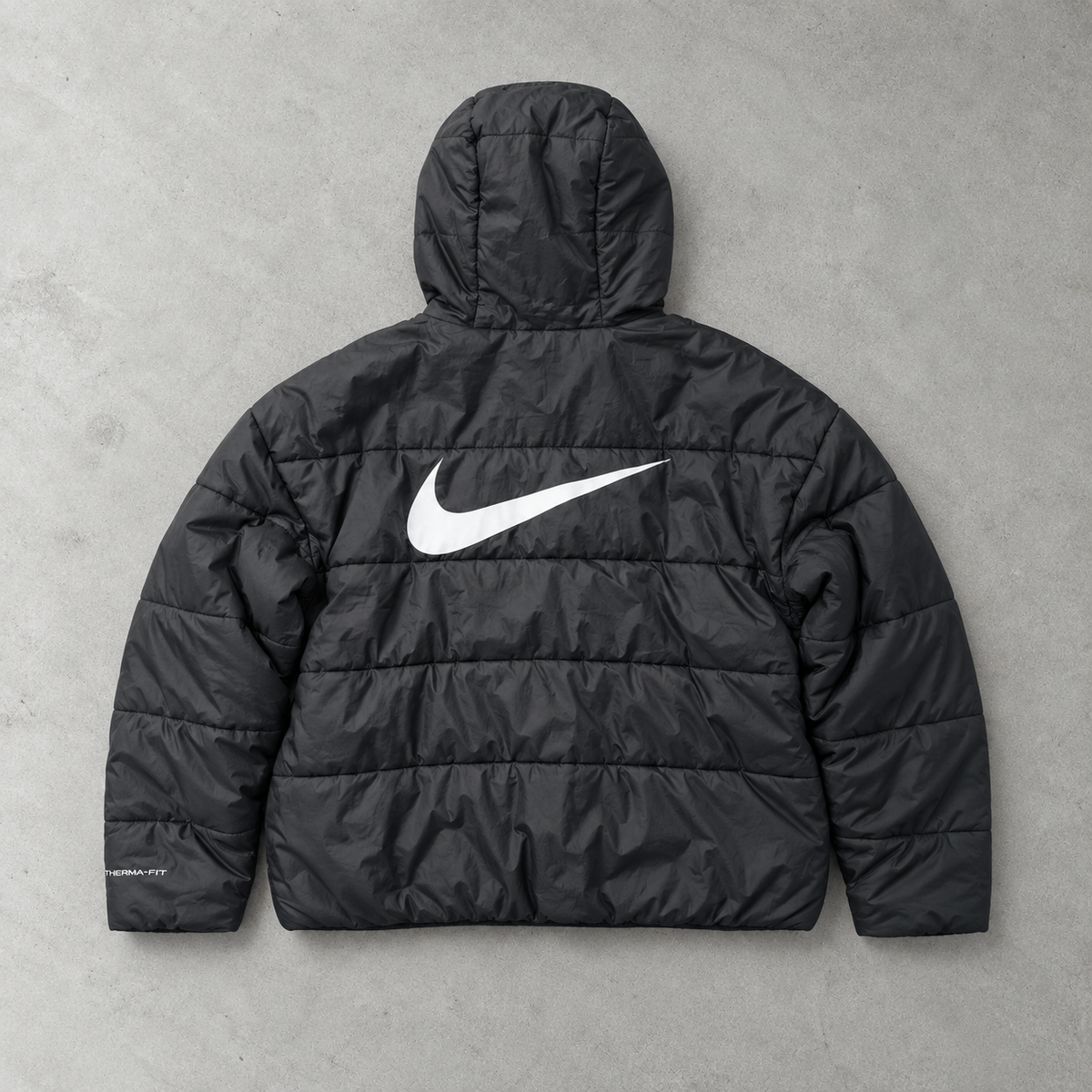 Nike Puffer Jacket Schwarz, Grau Rare (M)