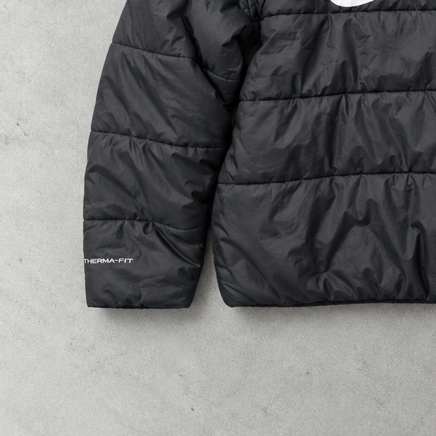 Nike Puffer Jacket Schwarz, Grau Rare (M)