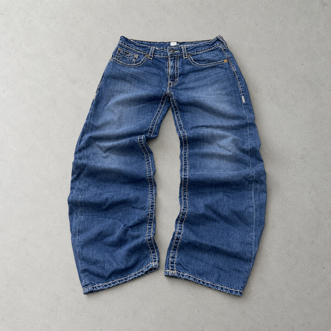 Y2K True Religion Jeans Blau Limited (W33 | DE 48)