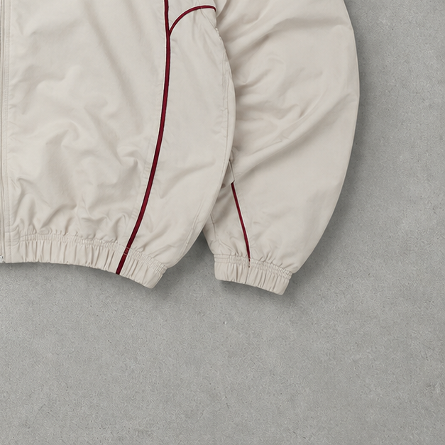 Nike Jacket Beige, Rot Rare (S)