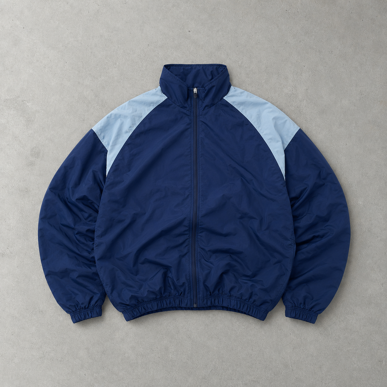 Adidas Jacket Grau, Marineblau Limited (Size L)