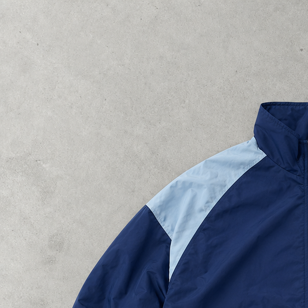 Adidas Jacket Grau, Marineblau Limited (Size L)