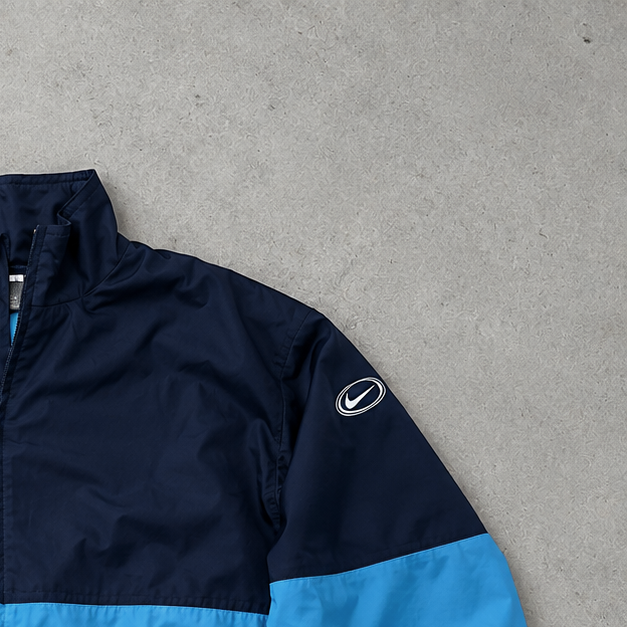 Nike Track Jacket Blau, Marineblau Rare (L)