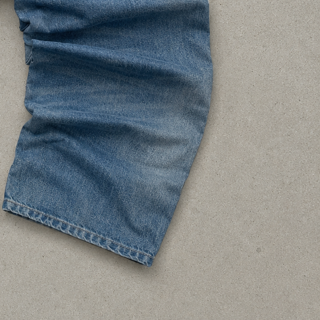 90s Y2K Armani Jeans Hellblau, Blau Limited (W29 | DE 44)