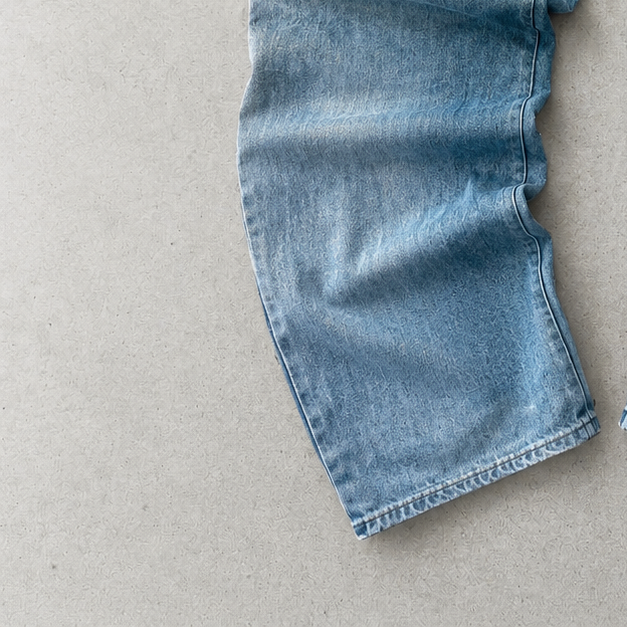 90s Y2K Armani Jeans Hellblau, Blau Limited (W29 | DE 44)