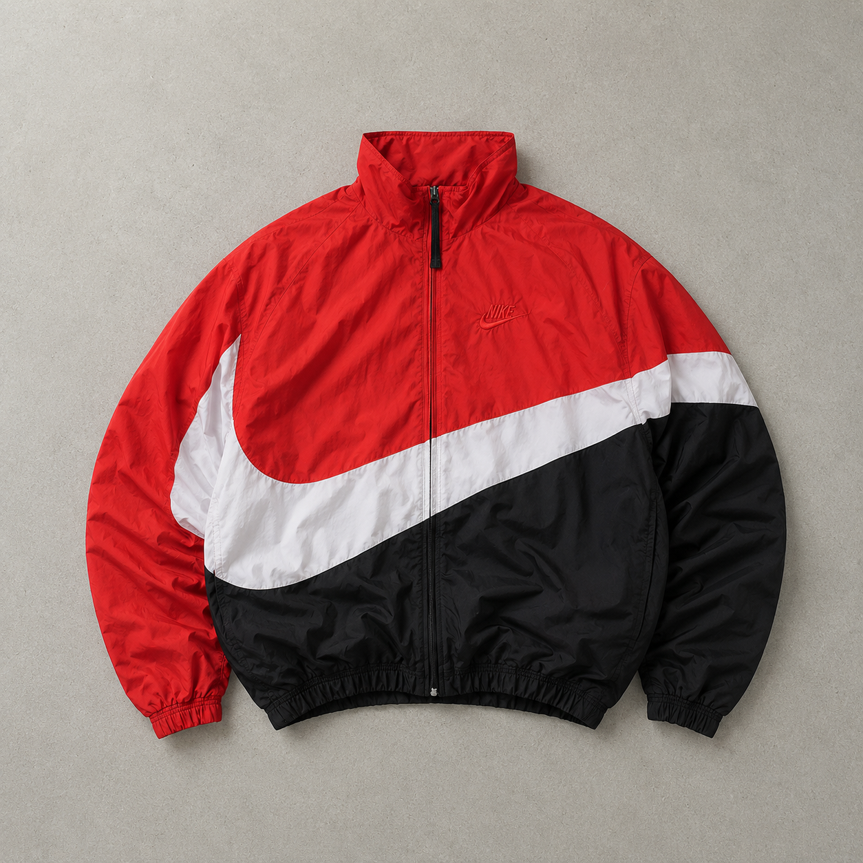 Nike Jacket Rot, Schwarz Rare (M)