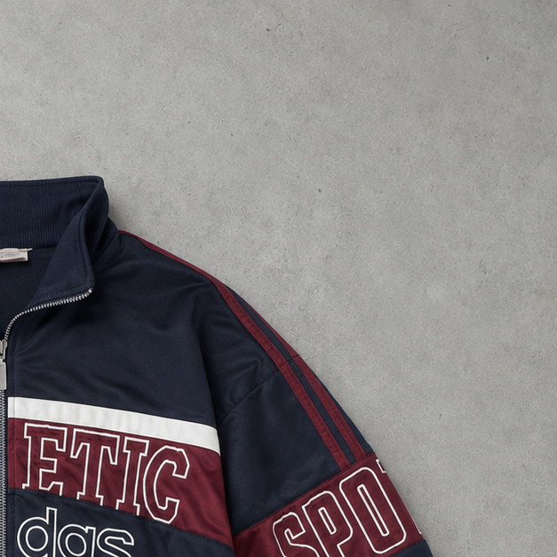 Adidas Jacket Burgundy / Navy Limited (L)