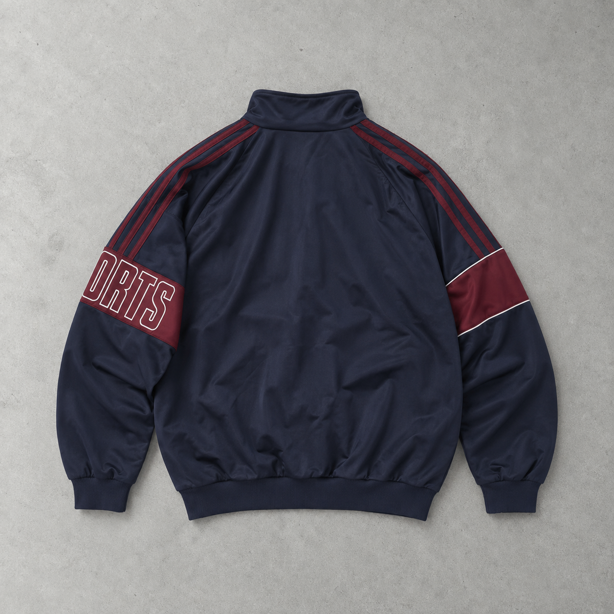 Adidas Jacket Burgundy / Navy Limited (L)