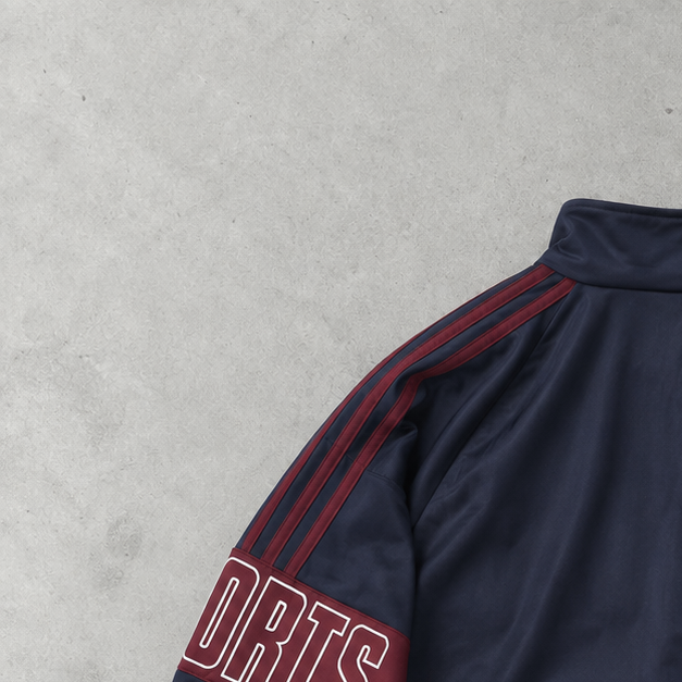 Adidas Jacket Burgundy / Navy Limited (L)