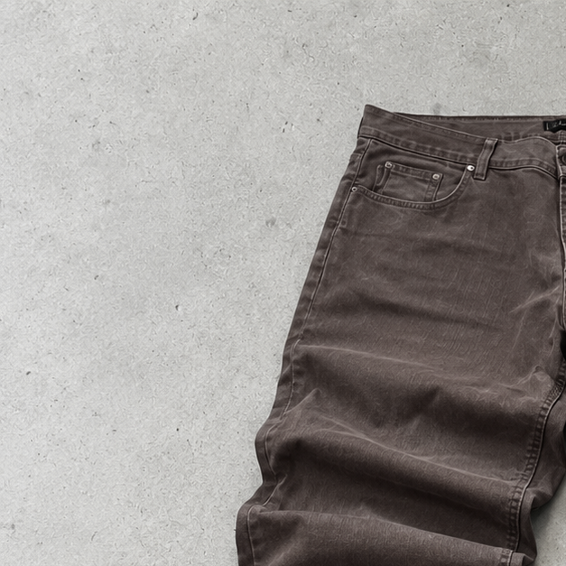 Vintage Armani Jeans Jeans Brown Rare (W38 / DE 54)