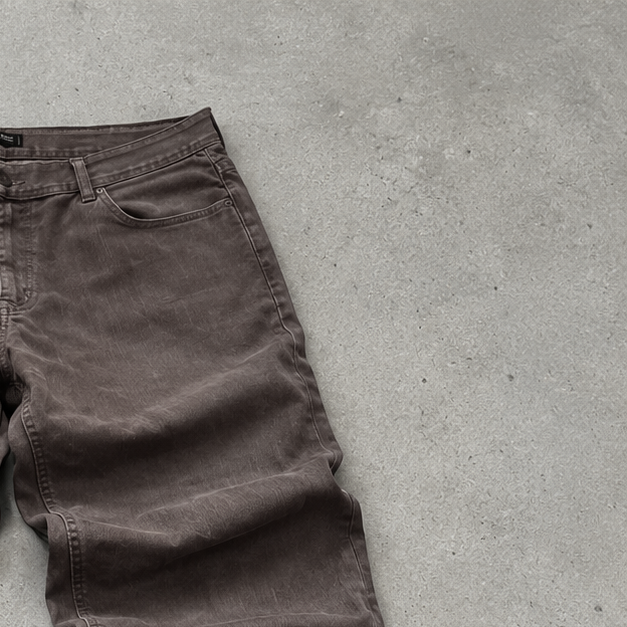 Vintage Armani Jeans Jeans Brown Rare (W38 / DE 54)
