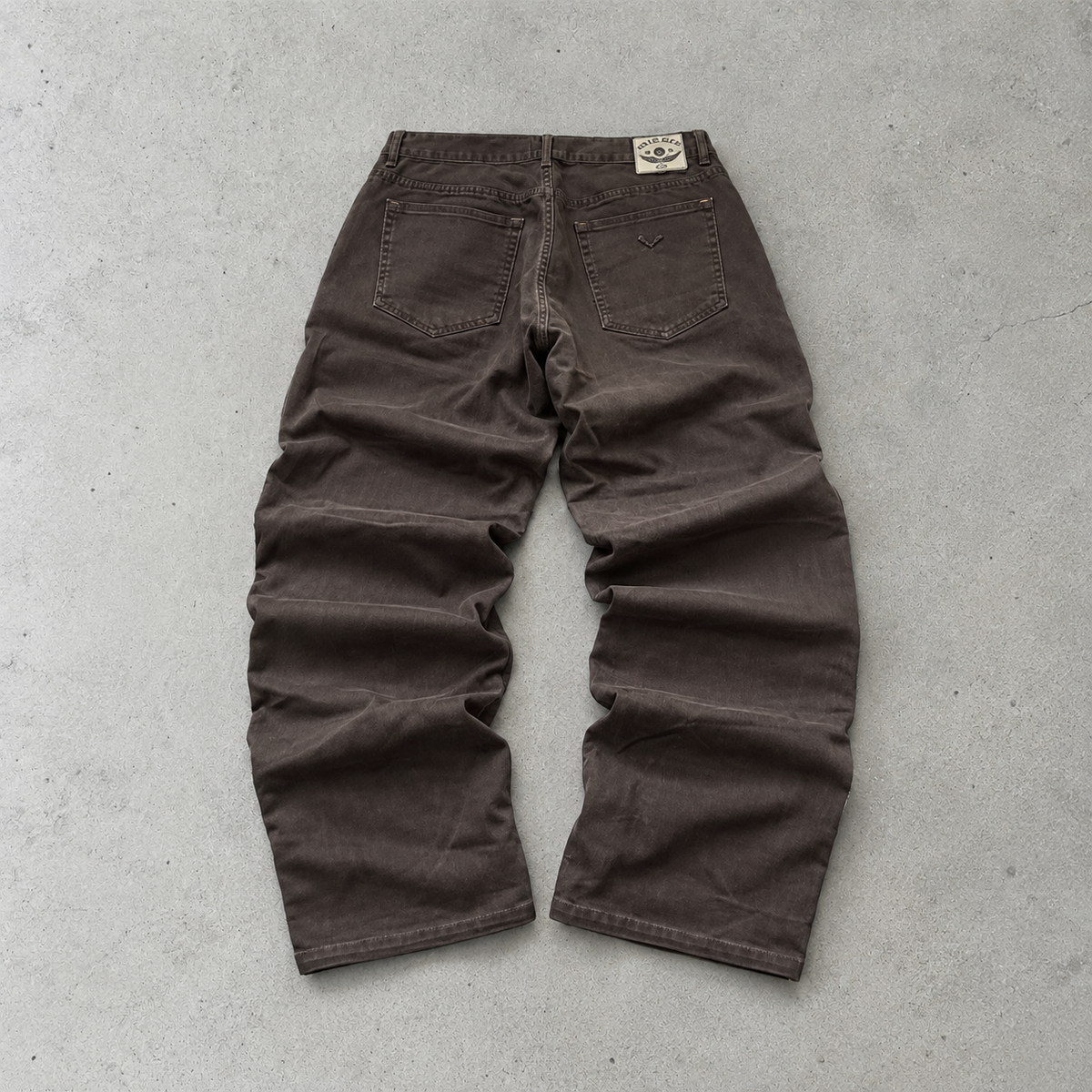Vintage Armani Jeans Jeans Brown Rare (W38 / DE 54)