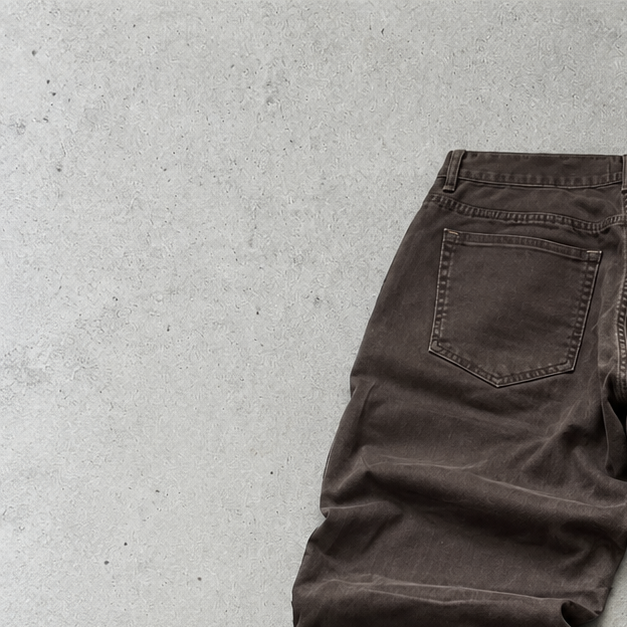 Vintage Armani Jeans Jeans Brown Rare (W38 / DE 54)