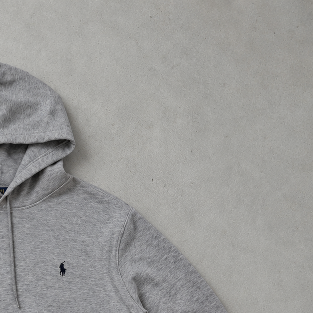 Ralph Lauren Hoodie Grau Rare (L)