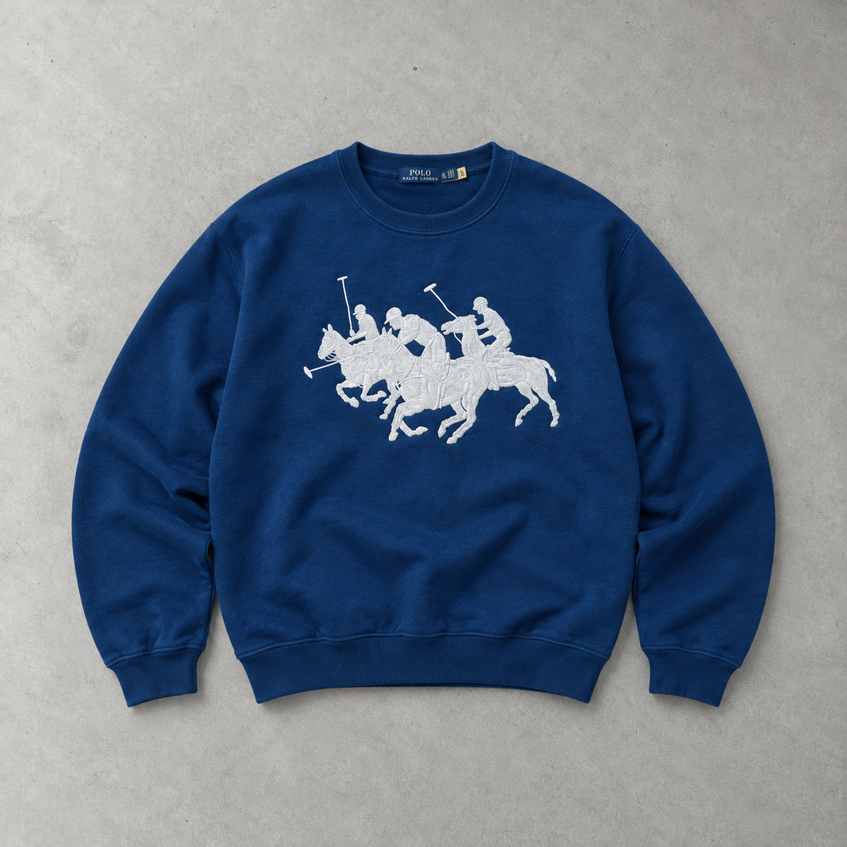 Polo Ralph Lauren Sweater Marineblau Rare (XL)