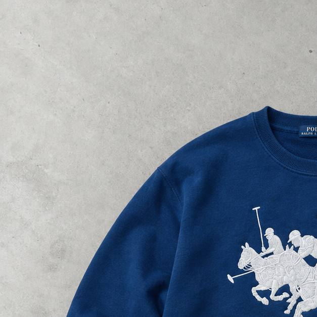 Polo Ralph Lauren Sweater Marineblau Rare (XL)