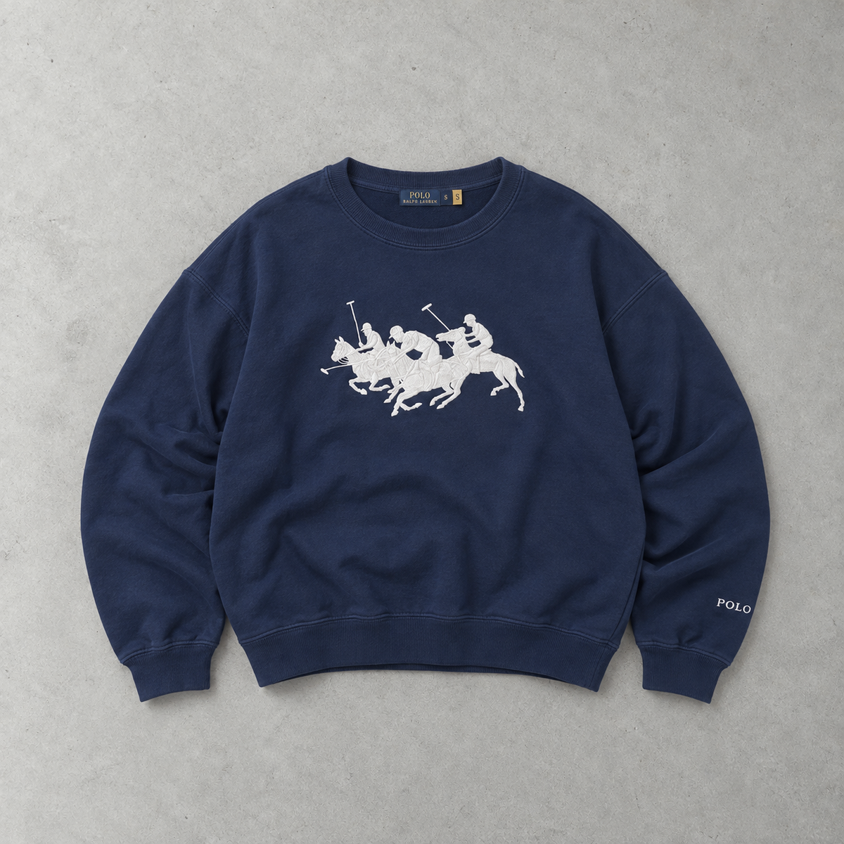 Polo Ralph Lauren Sweater Marineblau Rare (XL)