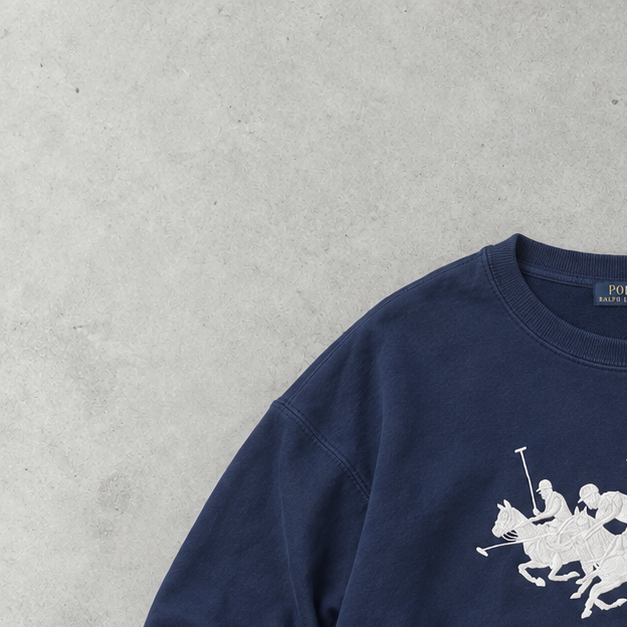 Polo Ralph Lauren Sweater Marineblau Rare (XL)