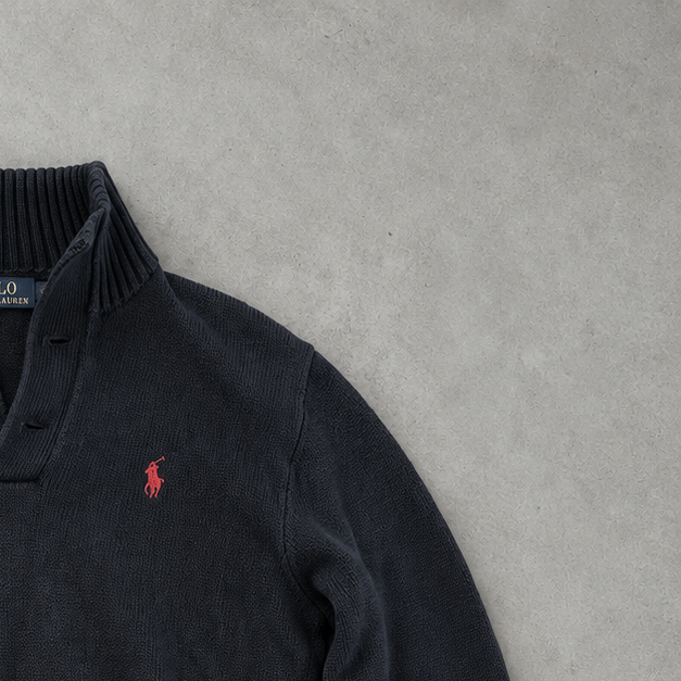 Polo Ralph Lauren Sweater Marineblau Rare (S)