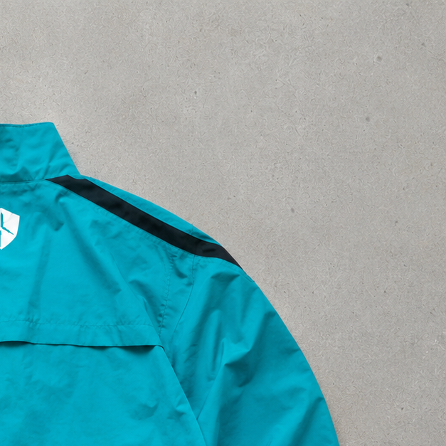 Y2K Nike Track Jacket Turquoise, Hellblau Rare (M)